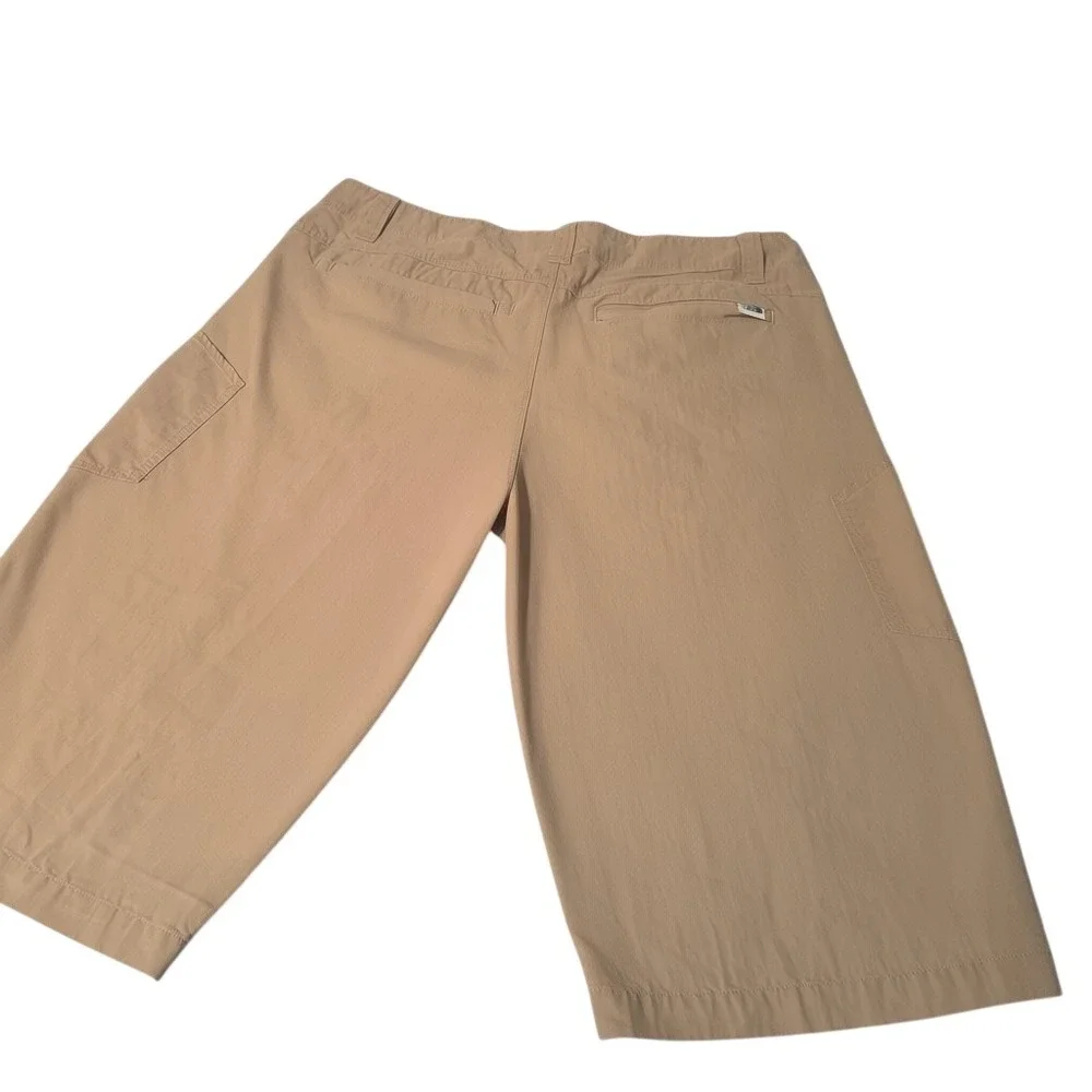 The North Face Shorts‎ Men 34 Tan Casual Hiking Lightweight Flat Front